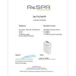 ReSPR SelfReSPR - SeLF個人隨身量子淨化機 （NASA美國太空總署技術）